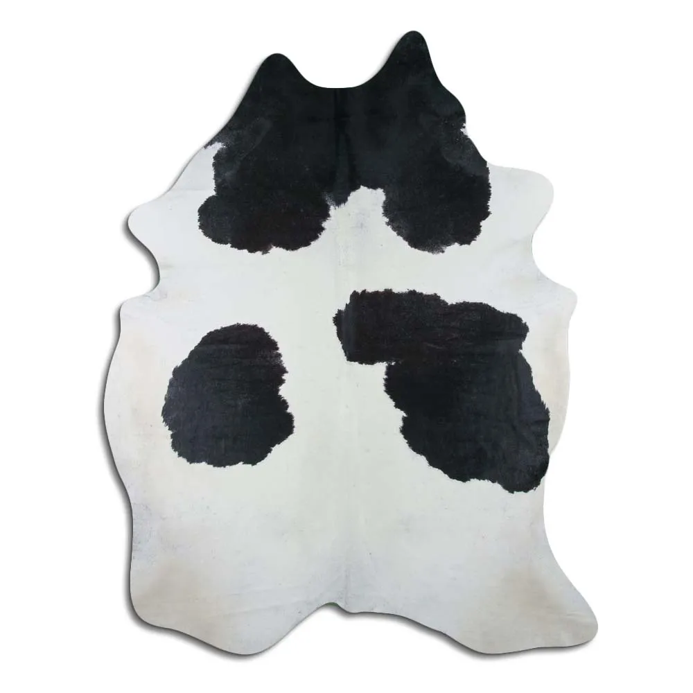 Kozia koža - Čierna/biela 616