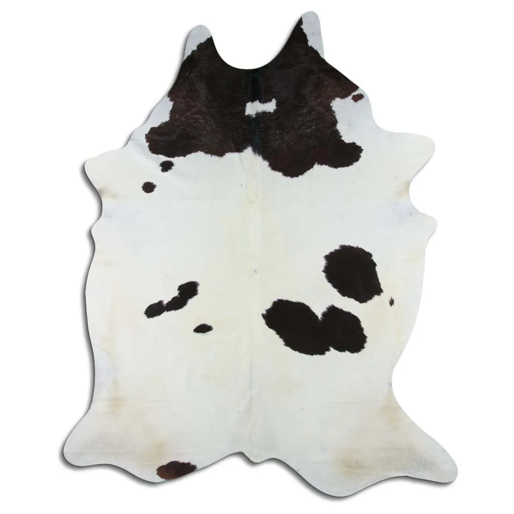 Kozia koža - Čierna/biela 618