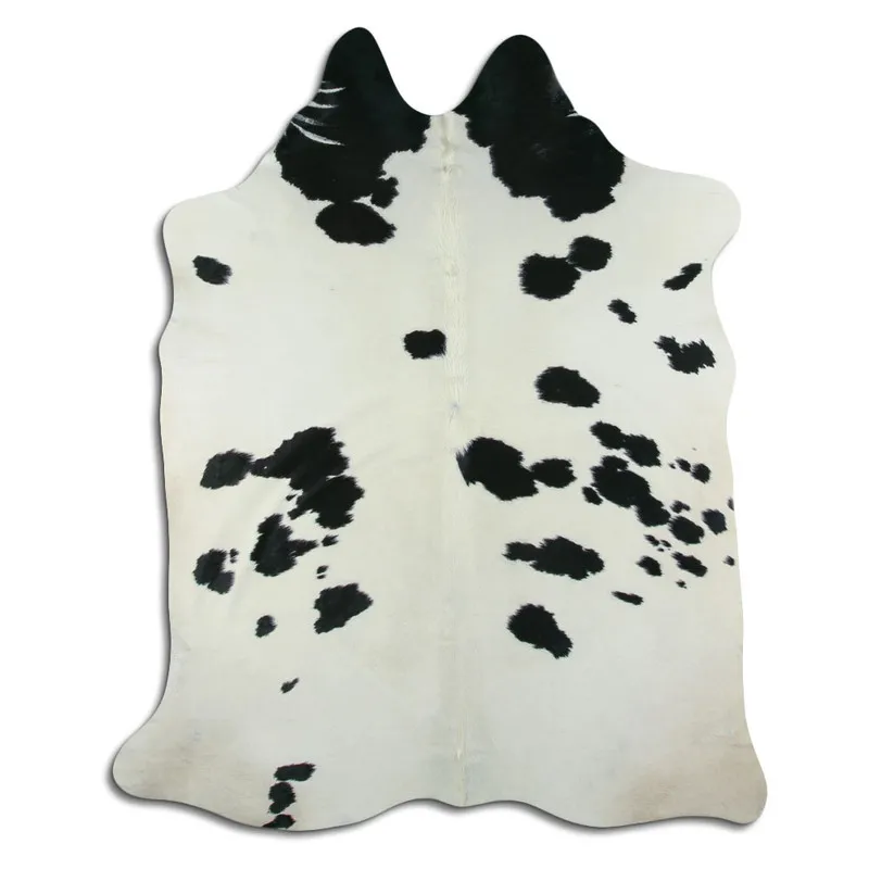 Kozia koža - Čierna/biela 1030