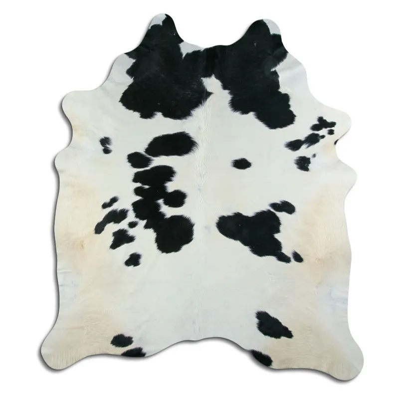 Hovädzia koža - Čierna/biela 1038