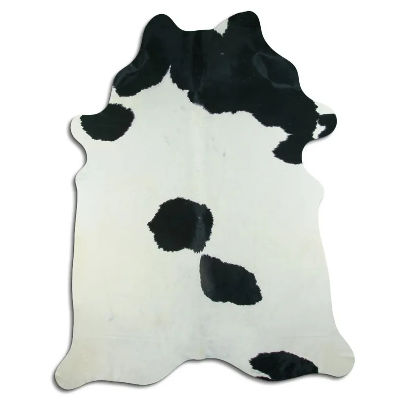 Hovädzia koža - Čierna/biela 1040