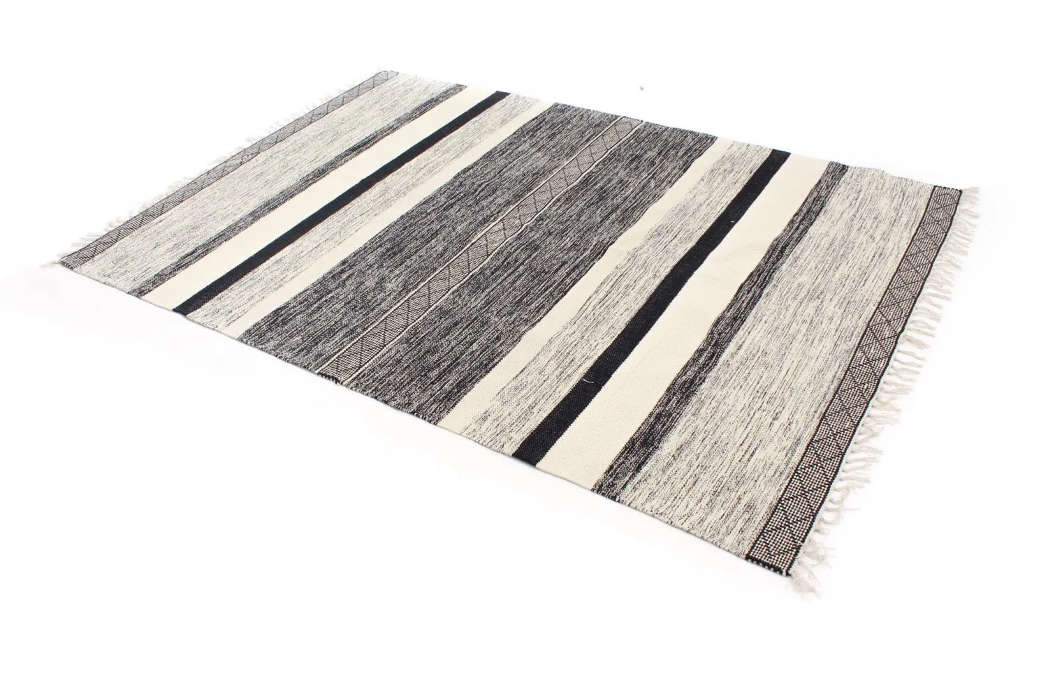 Koberec z kusov - Nikita (šedý)