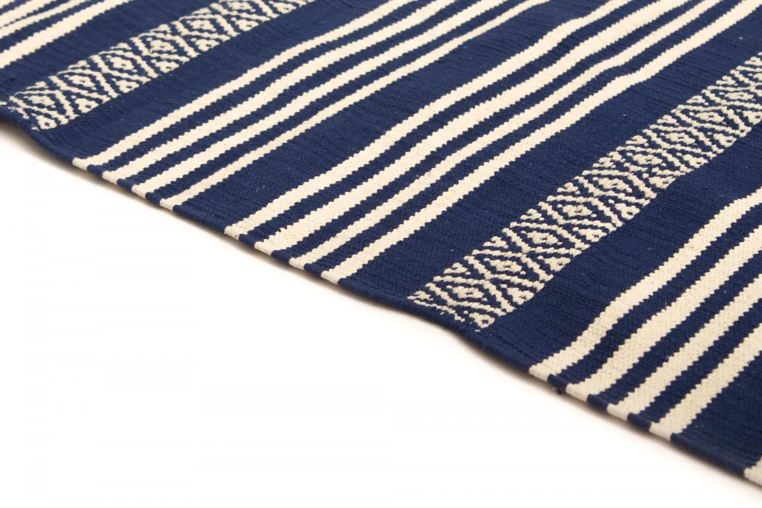 Koberec z kusov - Ystad (modrá)