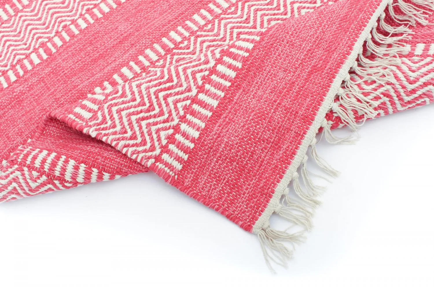 Koberec z kusov - Rakytník (červený)