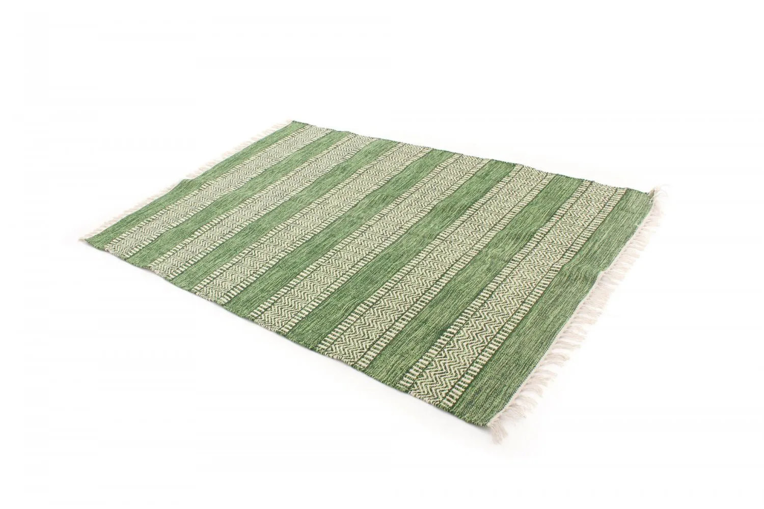 Koberec z kusov - Rakytník (zelený)