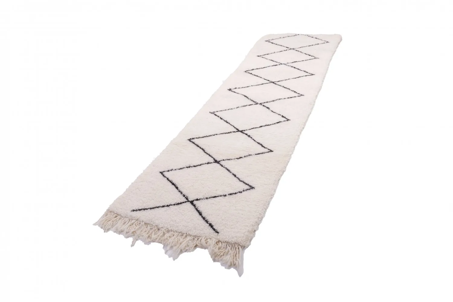 Kelimmatta Marockansk Beni Ourain 300 x 80 cm