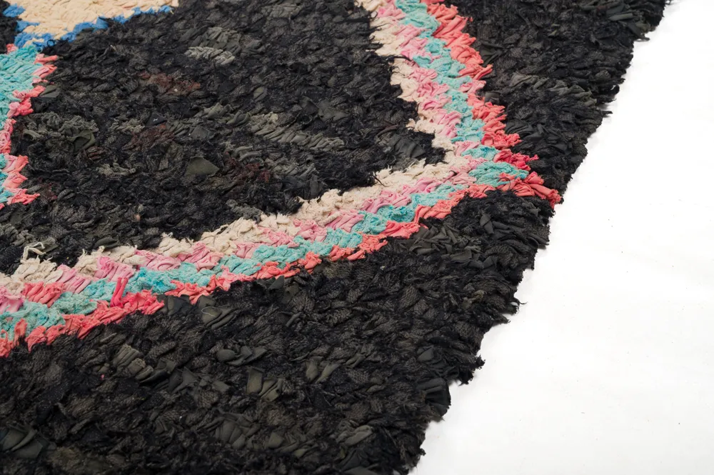 Koberec Berbere Marocký Boucherouite 235 x 135 cm