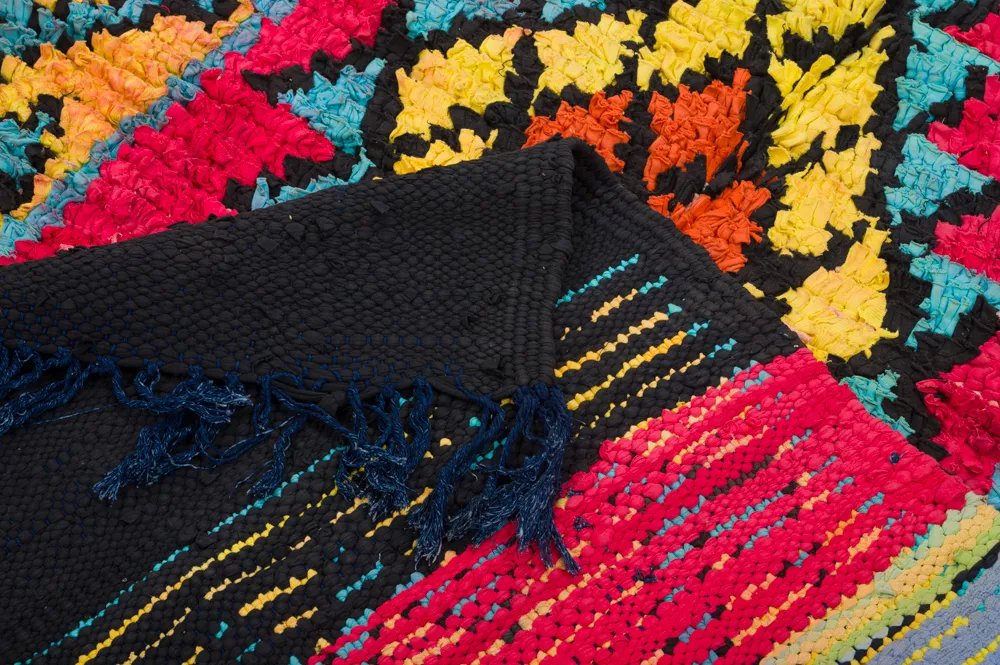 Koberec Berbere Marocký Boucherouite 260 x 135 cm