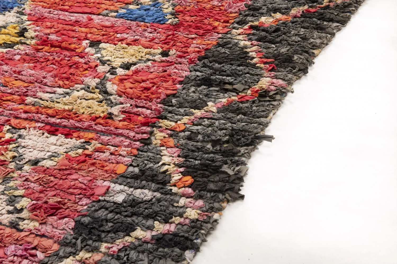 Marockansk Boucherouite-matta 230 x 155 cm