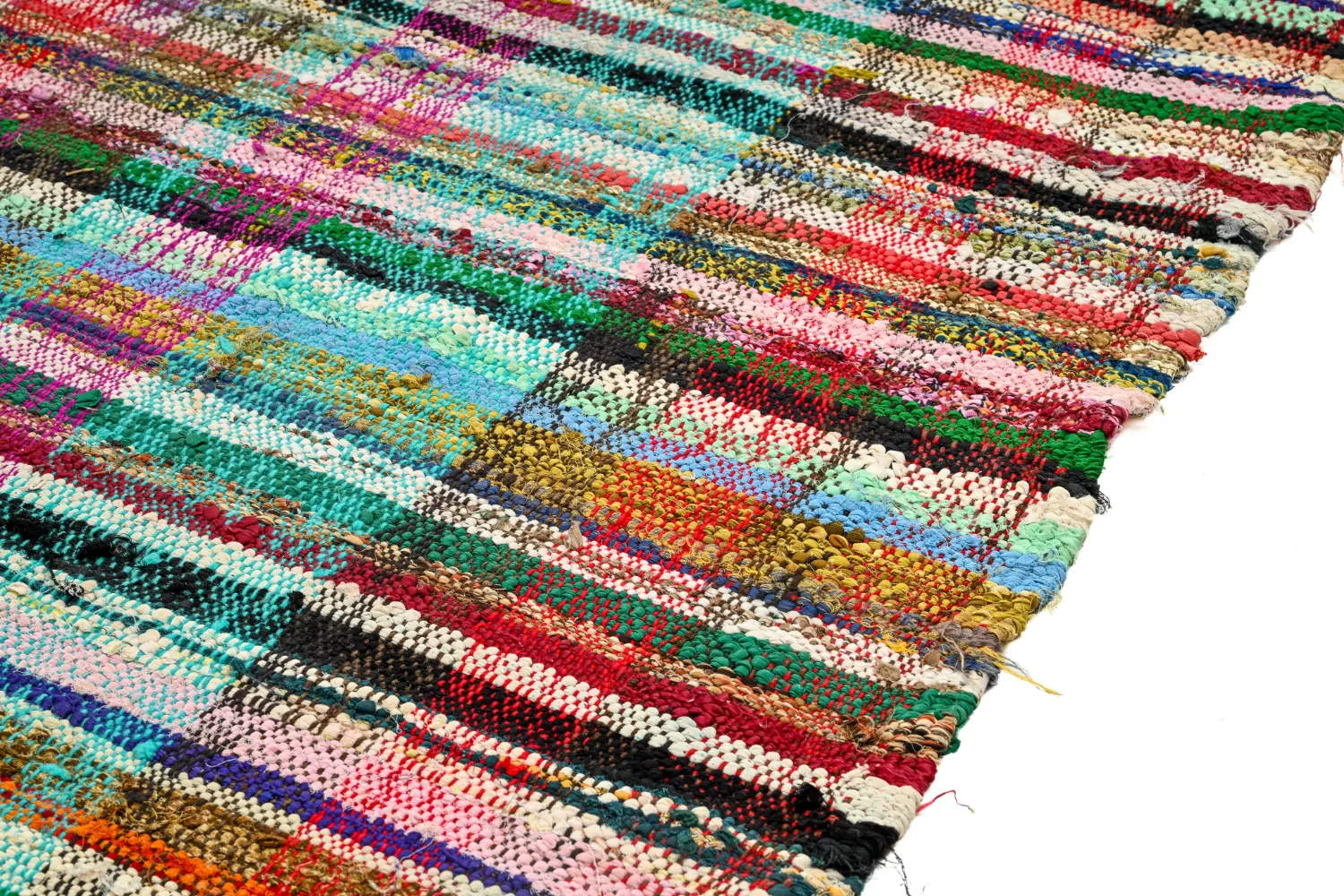 Koberec Berbere Marocký Boucherouite 160 x 300 cm