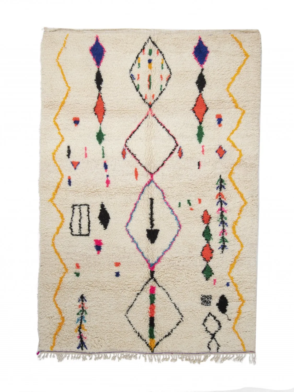 Kilimová rohož Marocký Azilal 290 x 200 cm