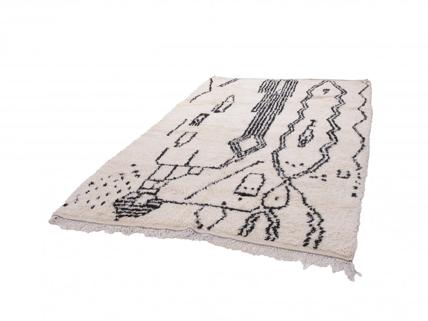 Kilimová rohož Marocký Azilal 300 x 190 cm