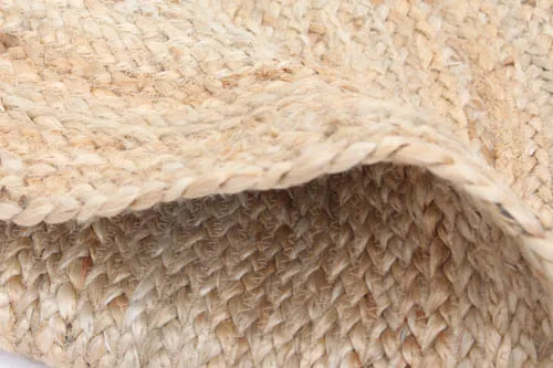 Runda mattor - Flätan (jute)