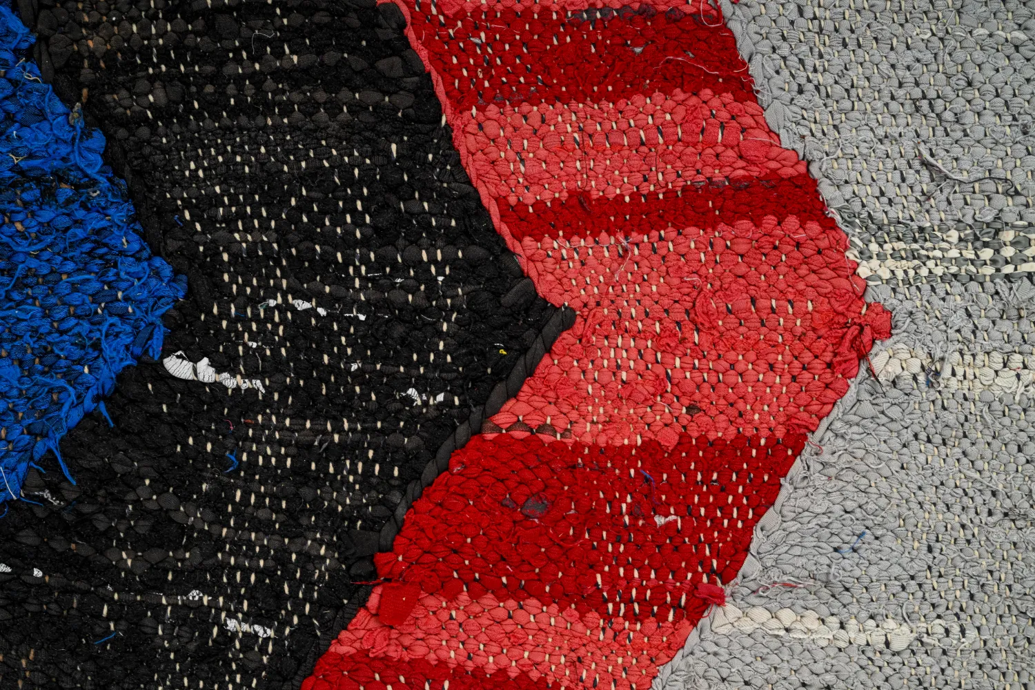 Koberec Berbere Marocký Boucherouite 135 x 225 cm