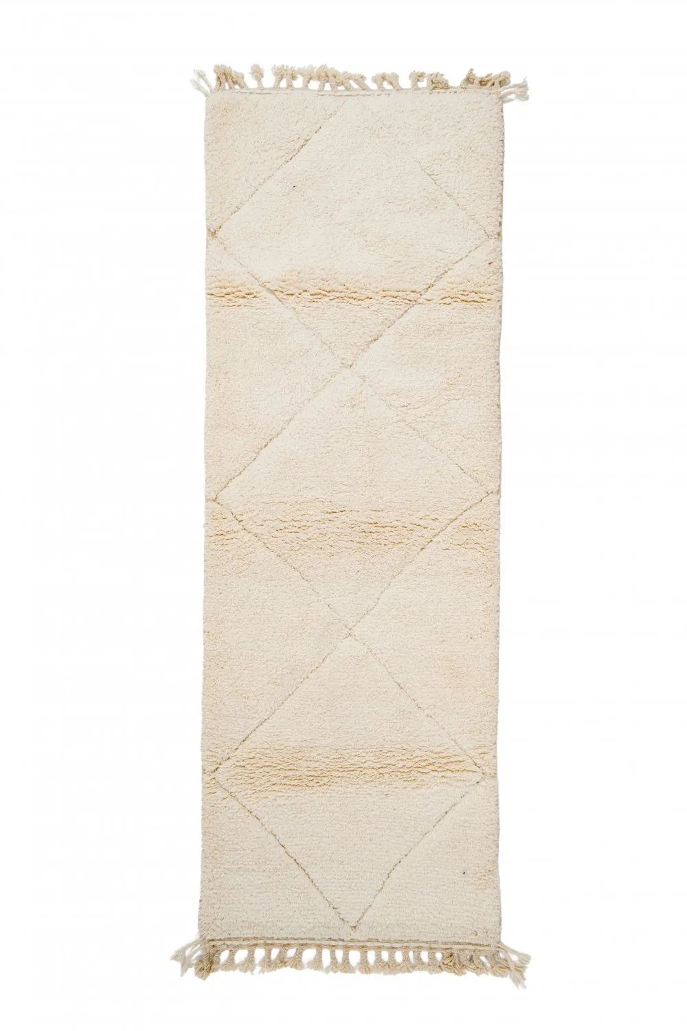 Marocký kilim Beni Ourain 295 x 85 cm