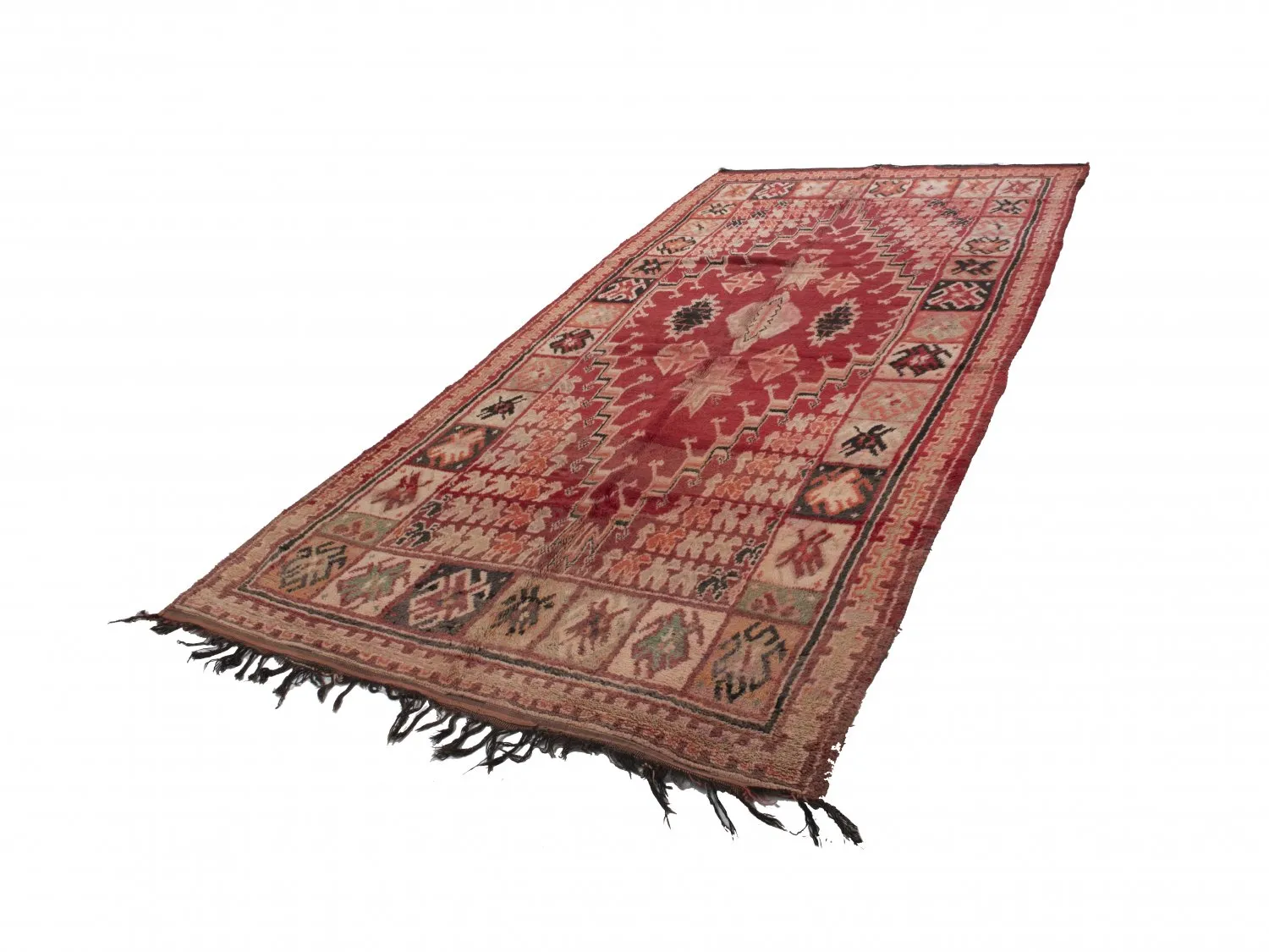 Kilimová rohož Marocký Azilal Špeciálna edícia 380 x 180 cm