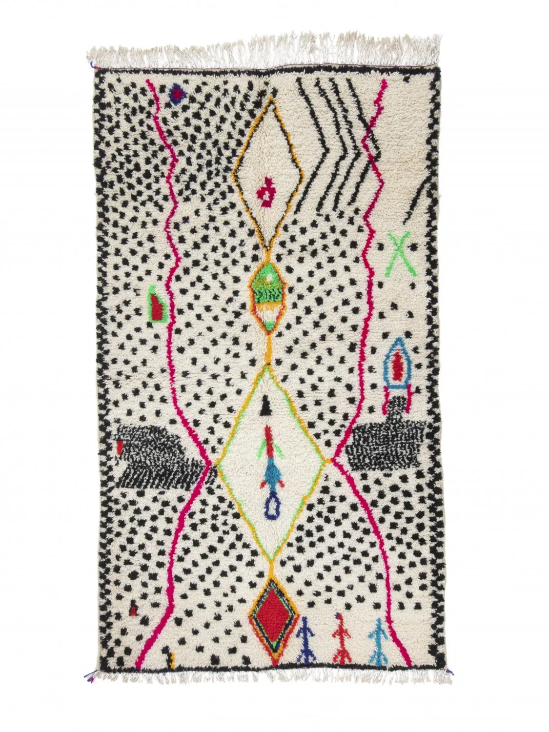 Kilimová rohož Marocký Azilal 250 x 140 cm