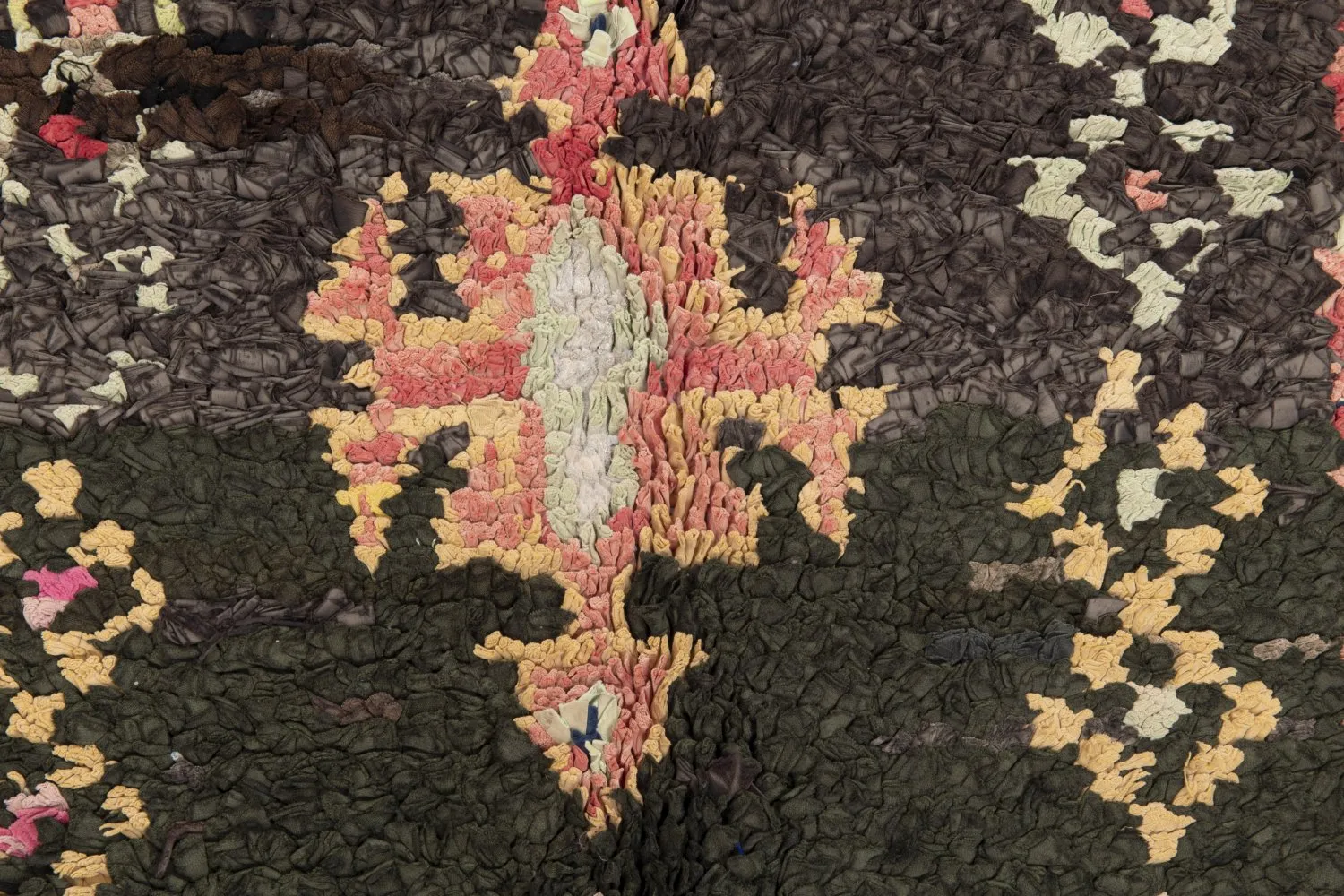 Marockansk Boucherouite-matta 205 x 95 cm
