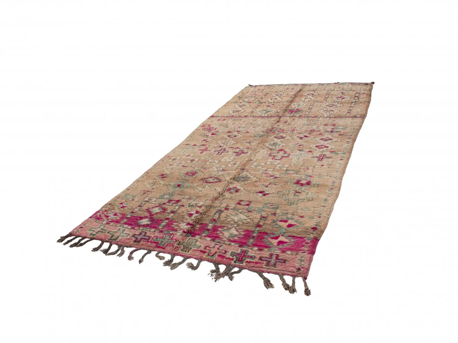 Kilimová rohož Marocký Azilal Špeciálna edícia 370 x 180 cm