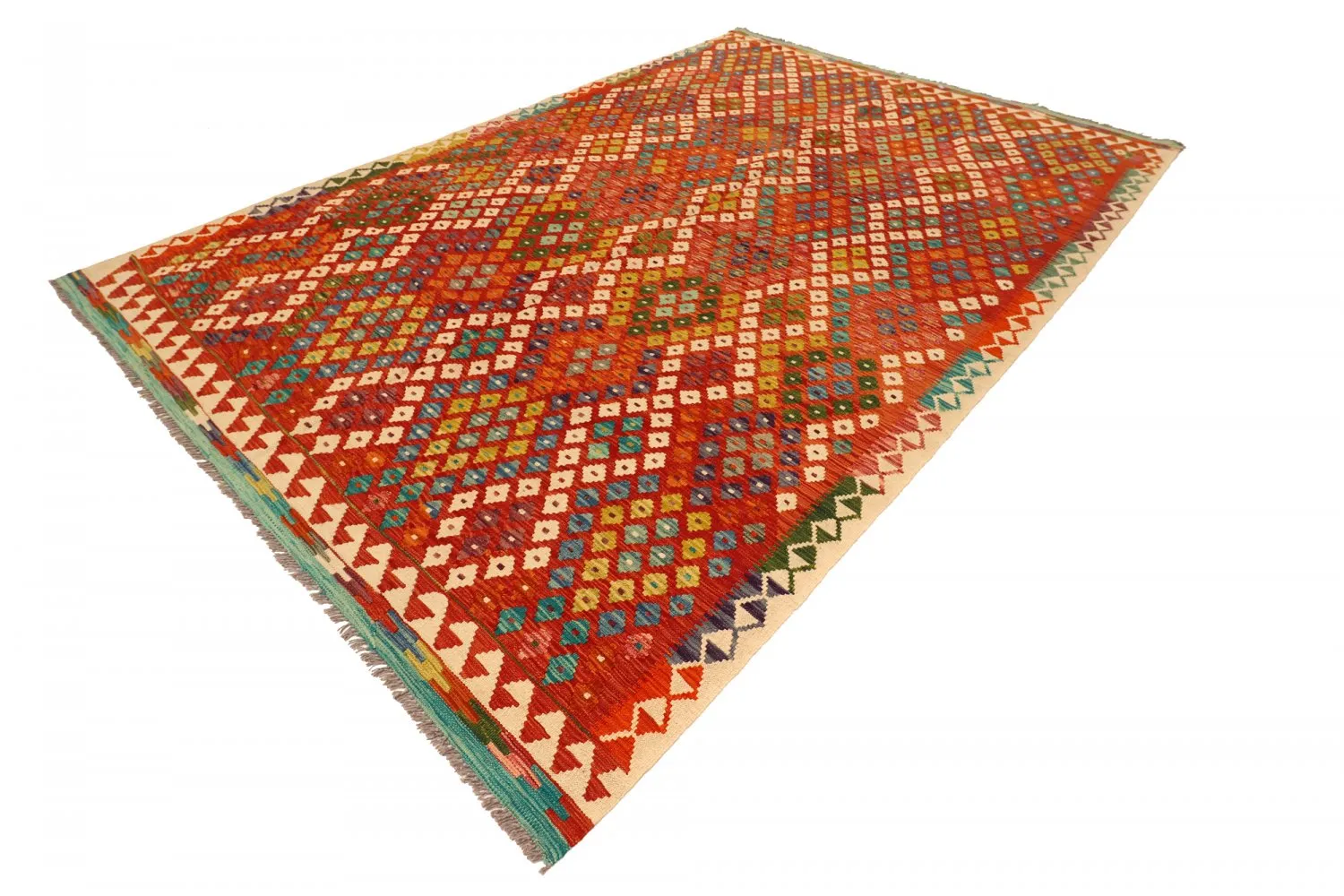 Orientálny kilimový koberec 297 x 199 cm