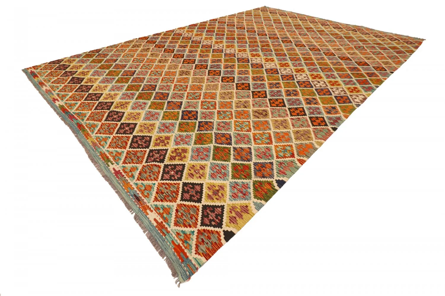 Orientálny kilimový koberec 456 x 305 cm