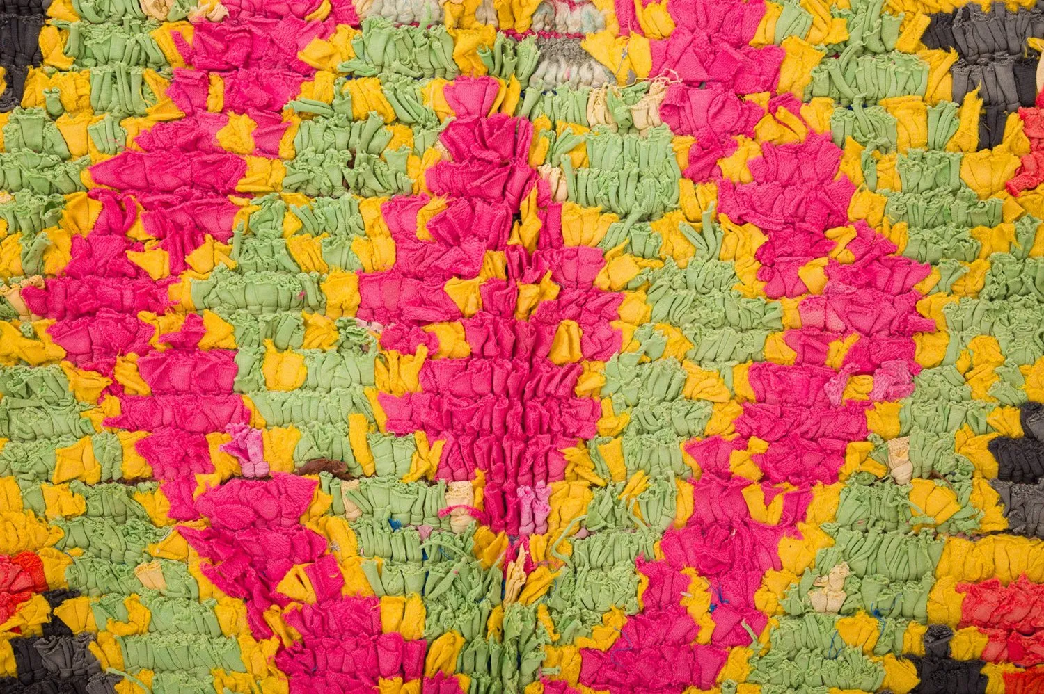 Koberec Berbere Marocký Boucherouite 135 x 290 cm