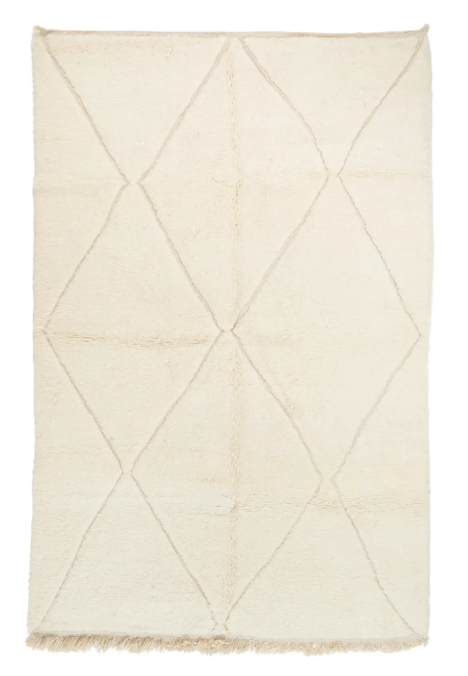 Kilimový koberec Marocký Beni Ourain 195 x 300 cm