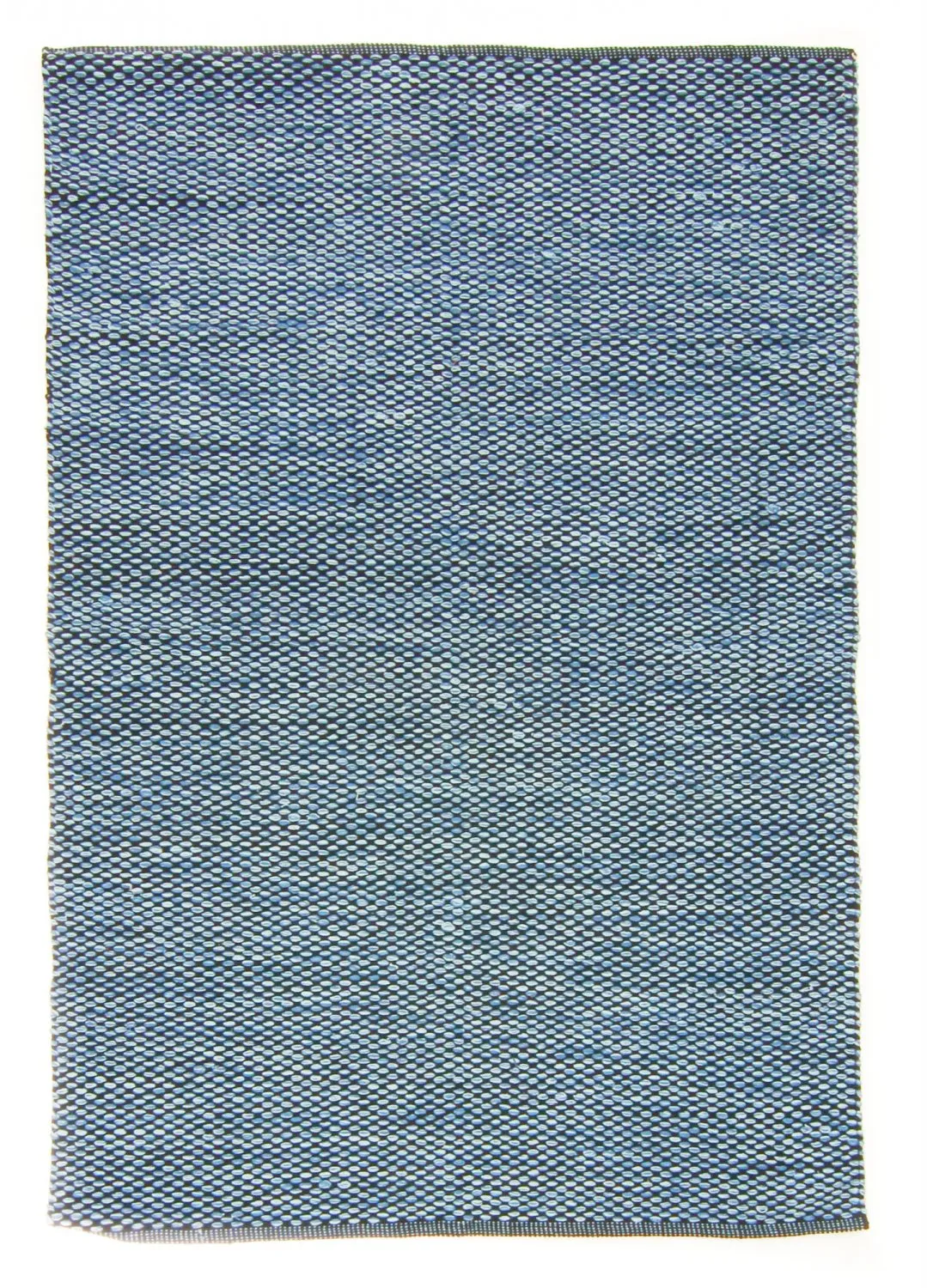 Patchwork koberec - Tuva (modrá)