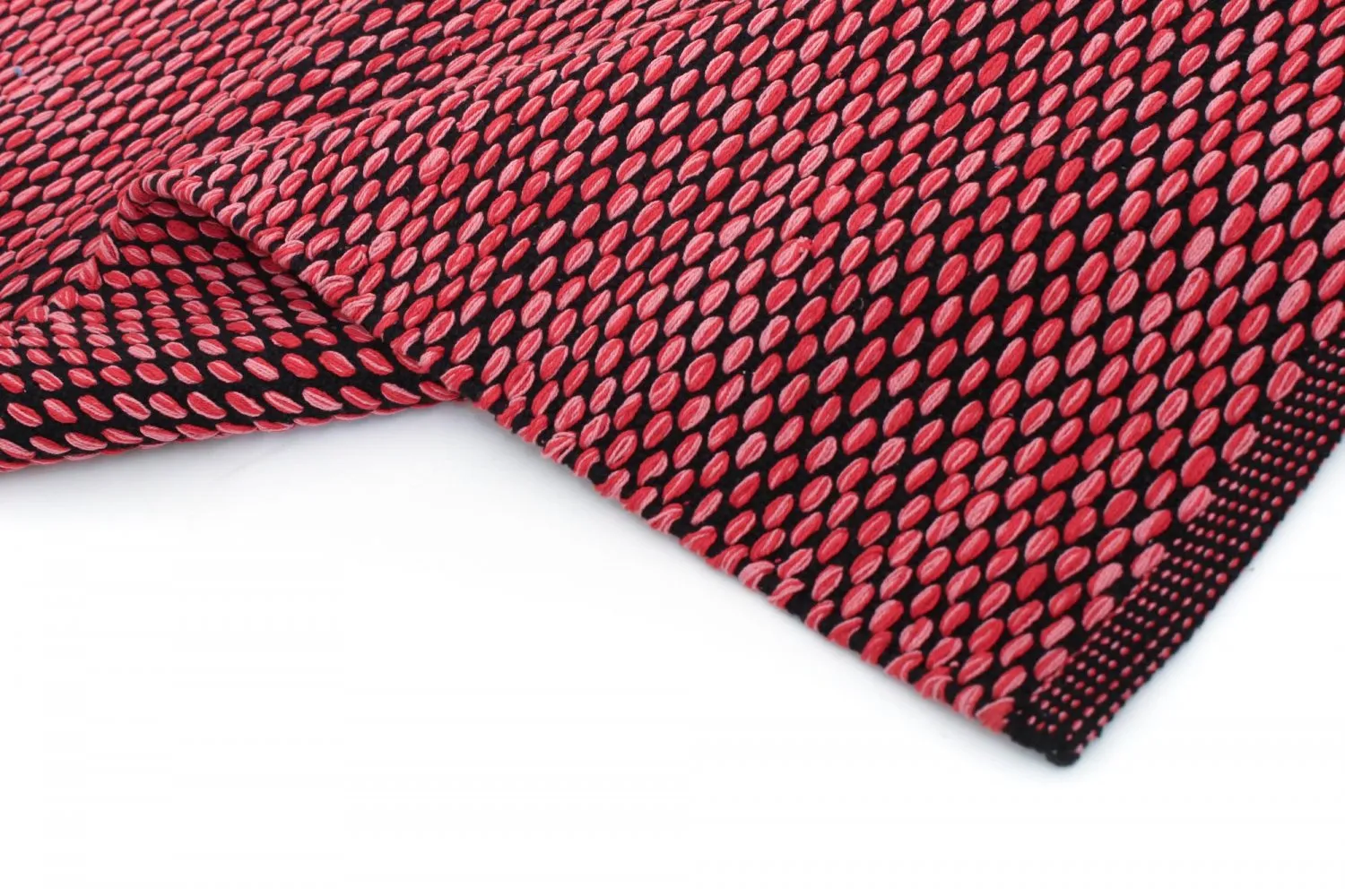 Koberec z látok - Tuva (červený)