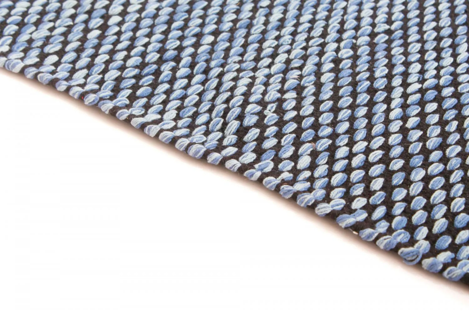 Patchwork koberec - Tuva (modrá)