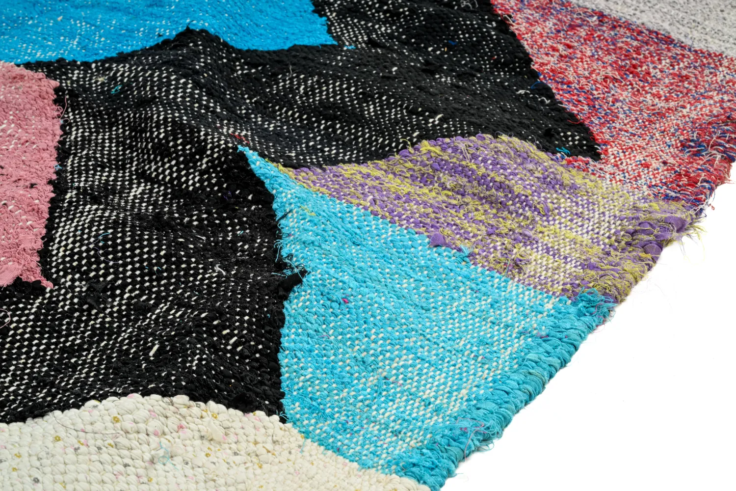 Koberec Berbere Marocký Boucherouite 120 x 230 cm