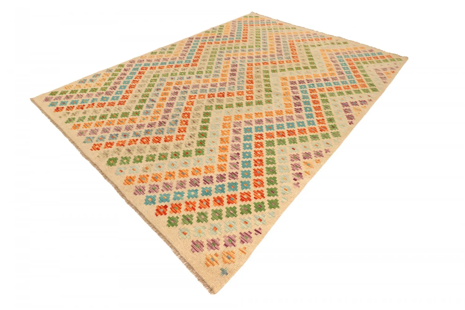 Orientálny kilimový koberec 252 x 180 cm