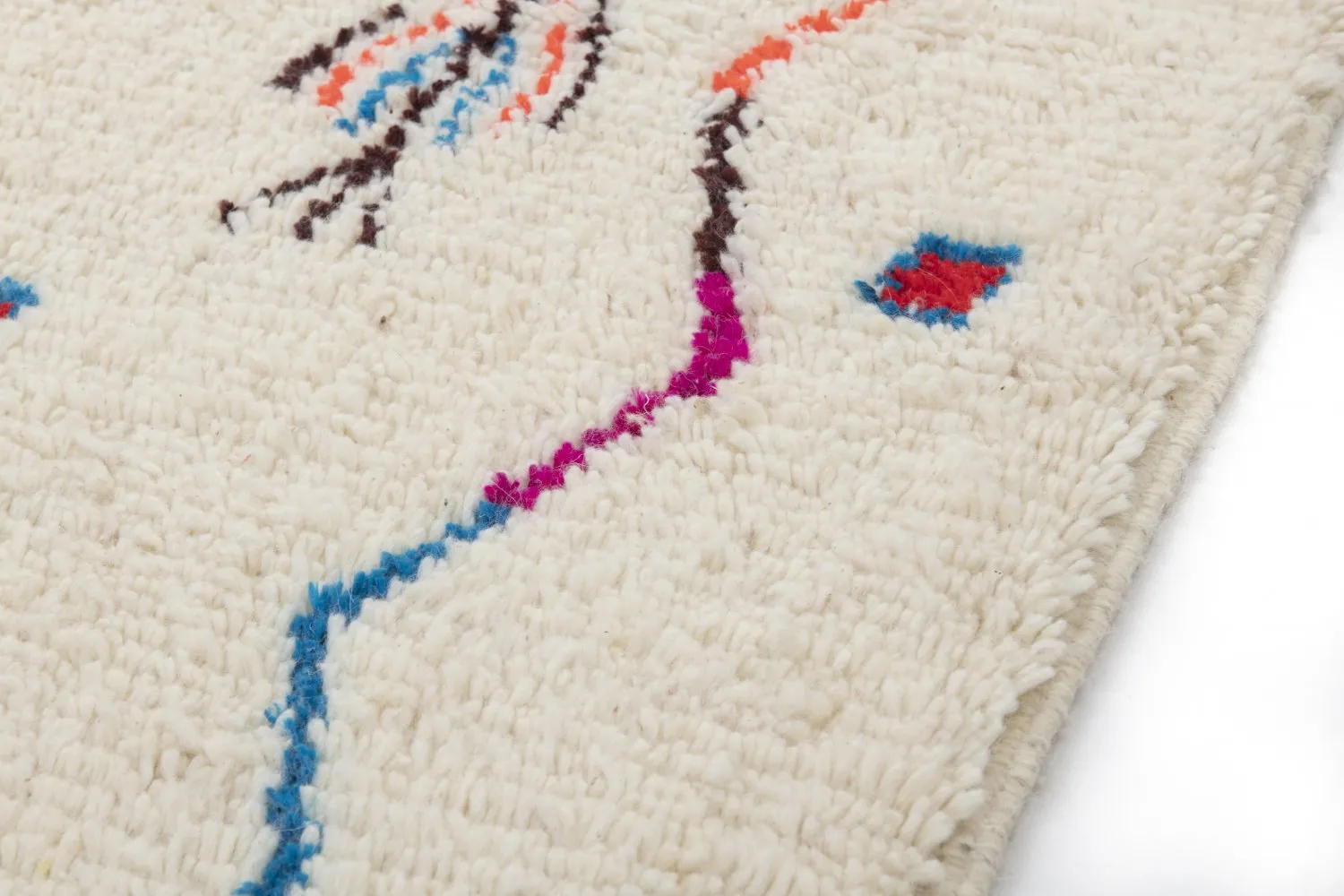 Kilimová rohož Marocký Azilal 260 x 140 cm