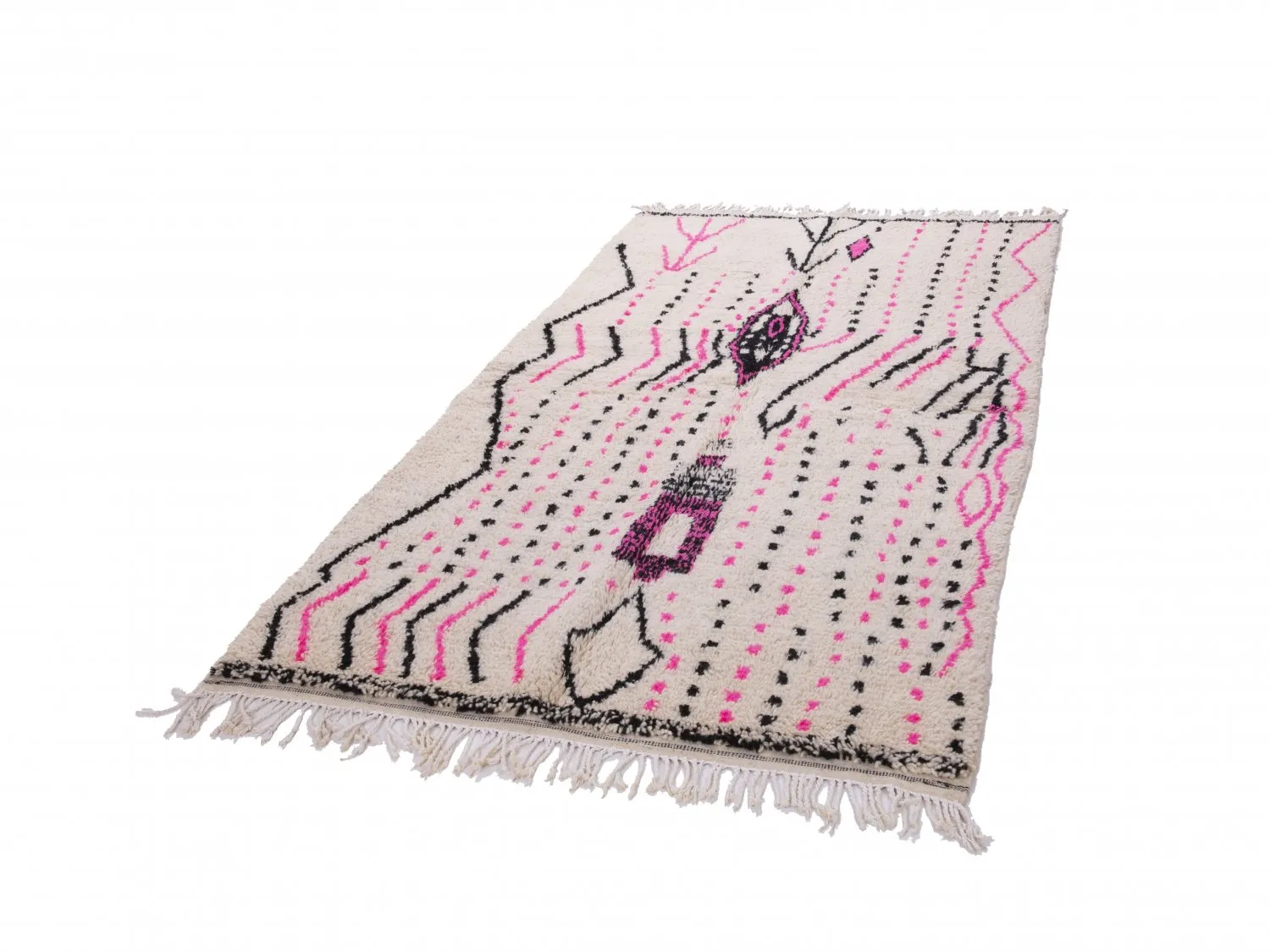 Kilimová rohož Marocký Azilal 260 x 140 cm