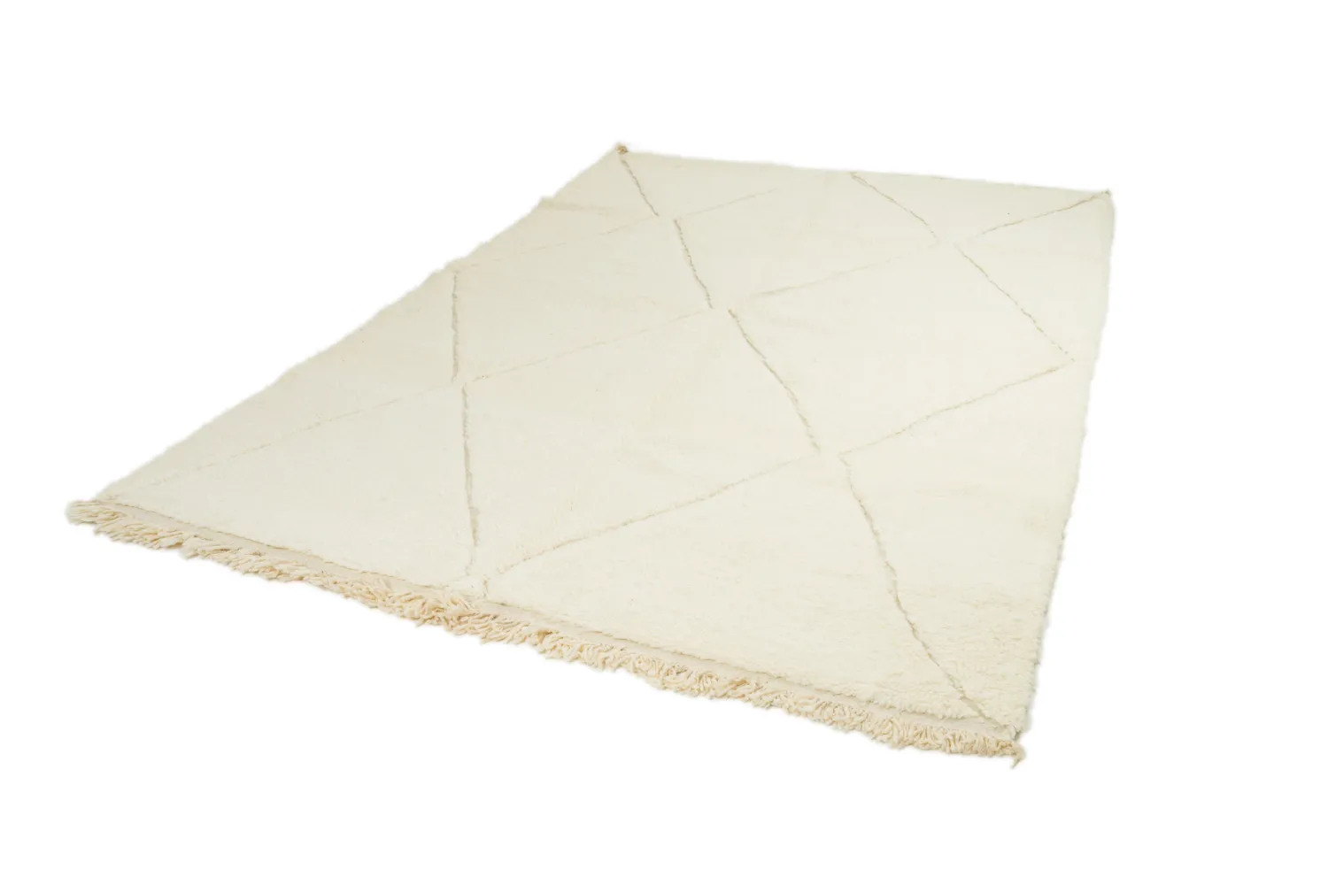 Kilimový koberec Marocký Beni Ourain 195 x 300 cm