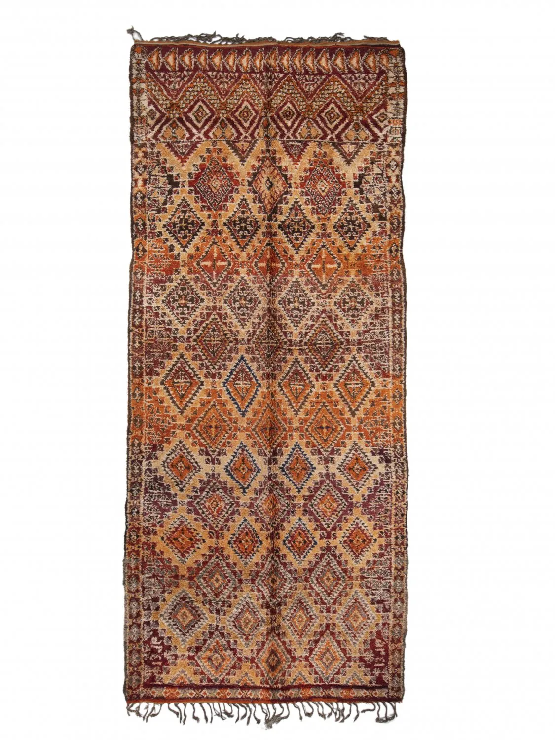 Kilimová rohož Marocký Azilal Špeciálna edícia 520 x 210 cm