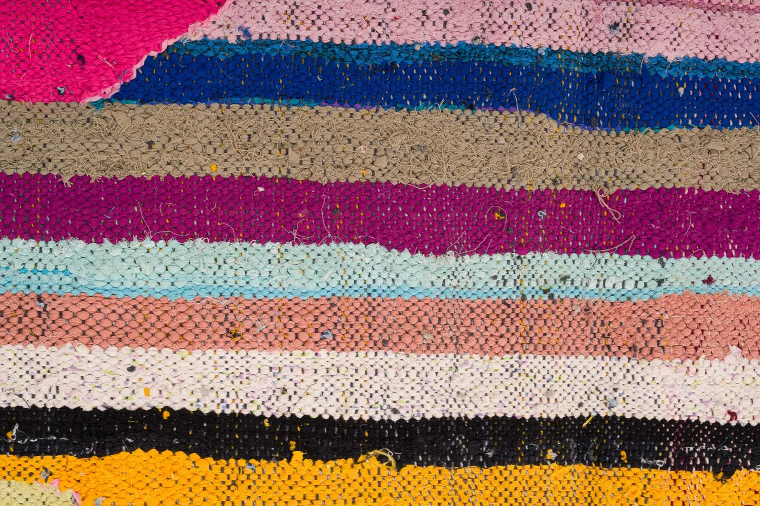 Koberec Berbere Marocký Boucherouite 135 x 260 cm