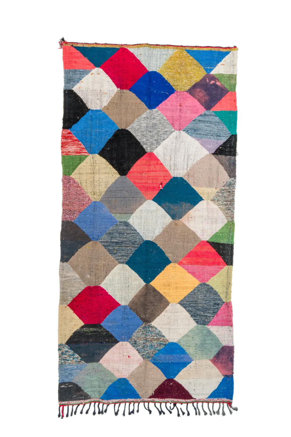 Koberec Berbere Marocký Boucherouite 145 x 300 cm