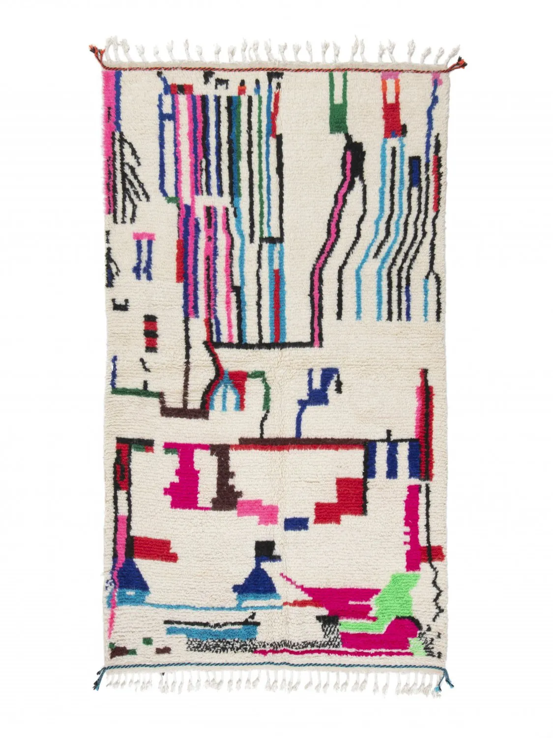 Kilimová rohož Marocký Azilal 260 x 140 cm