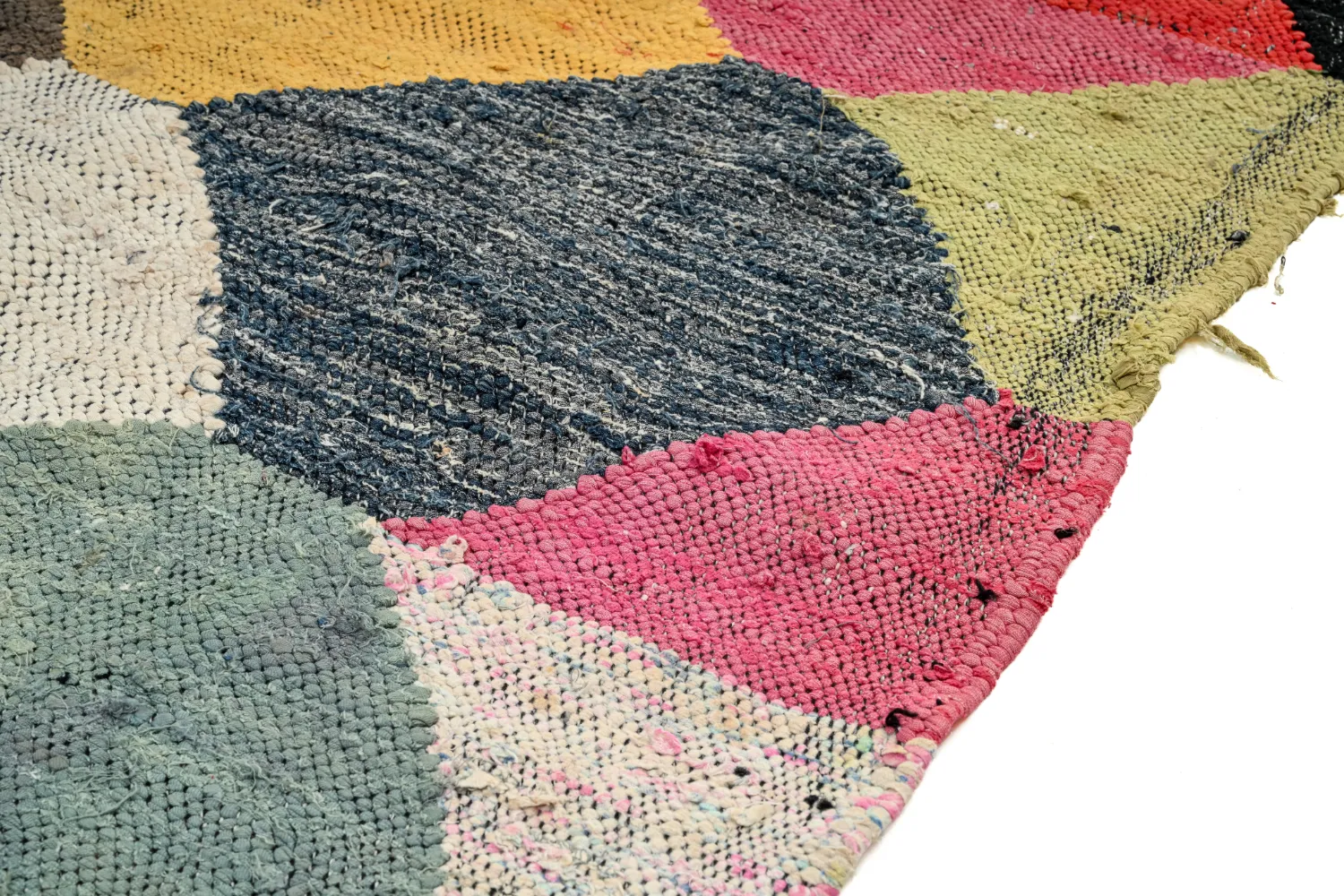 Koberec Berbere Marocký Boucherouite 145 x 300 cm