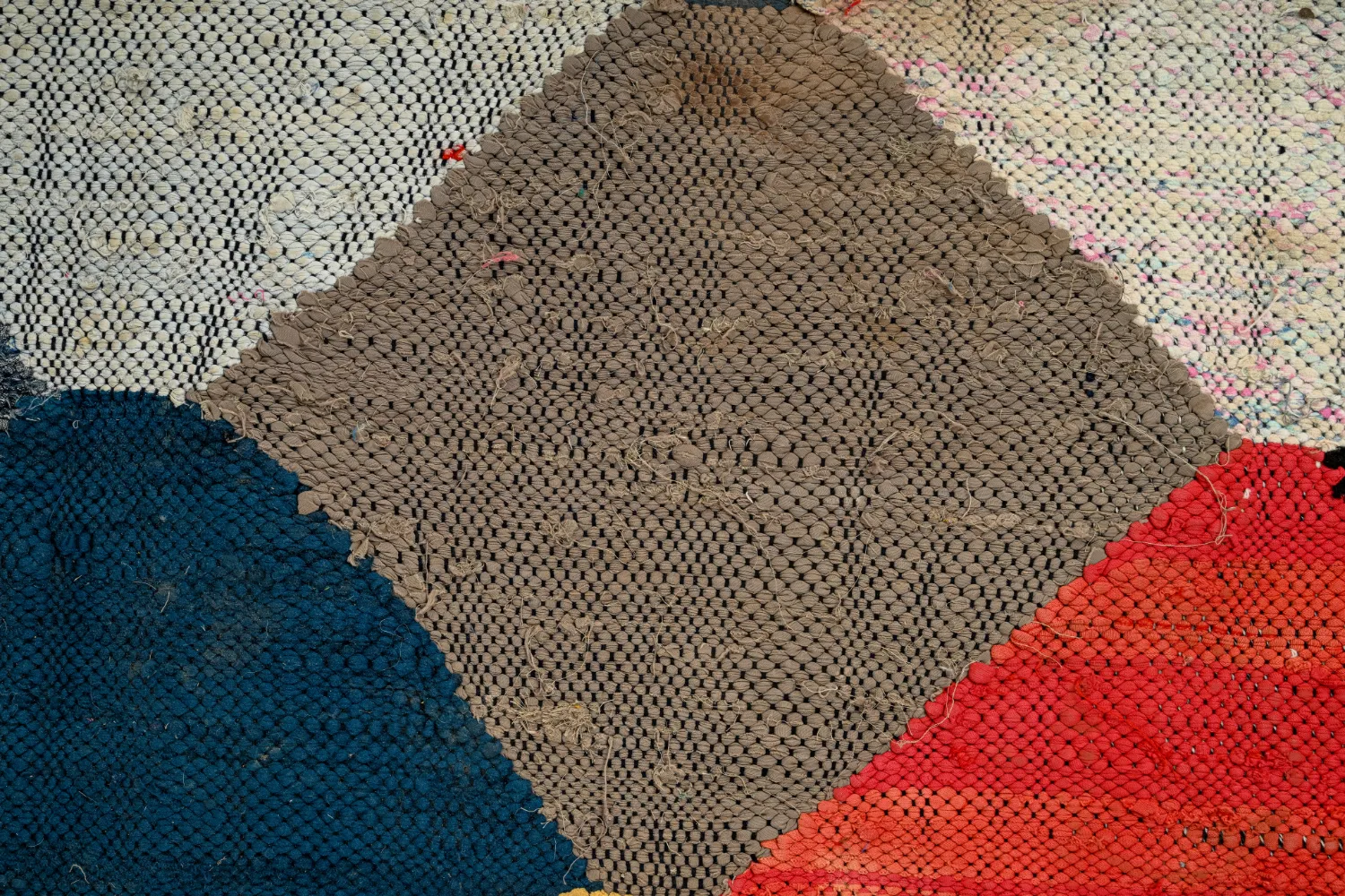 Koberec Berbere Marocký Boucherouite 145 x 300 cm