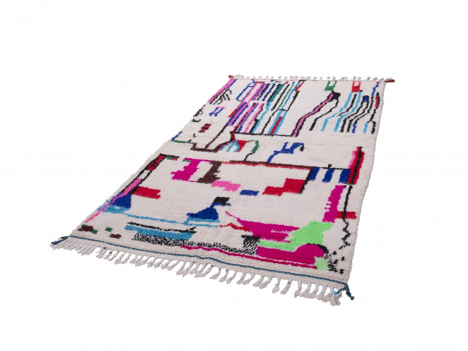 Kilimová rohož Marocký Azilal 260 x 140 cm