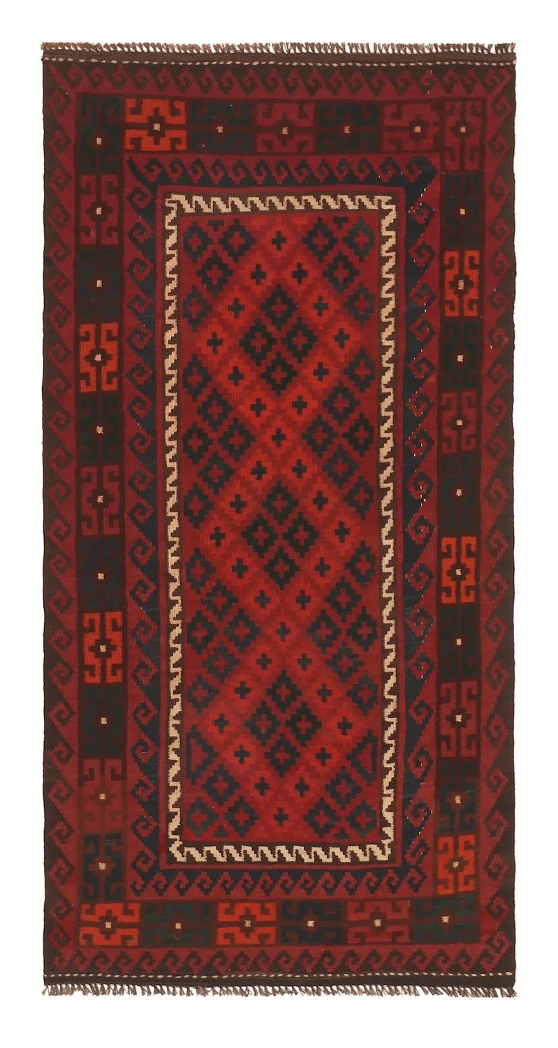 Orientálny kilimový koberec 203 x 102 cm