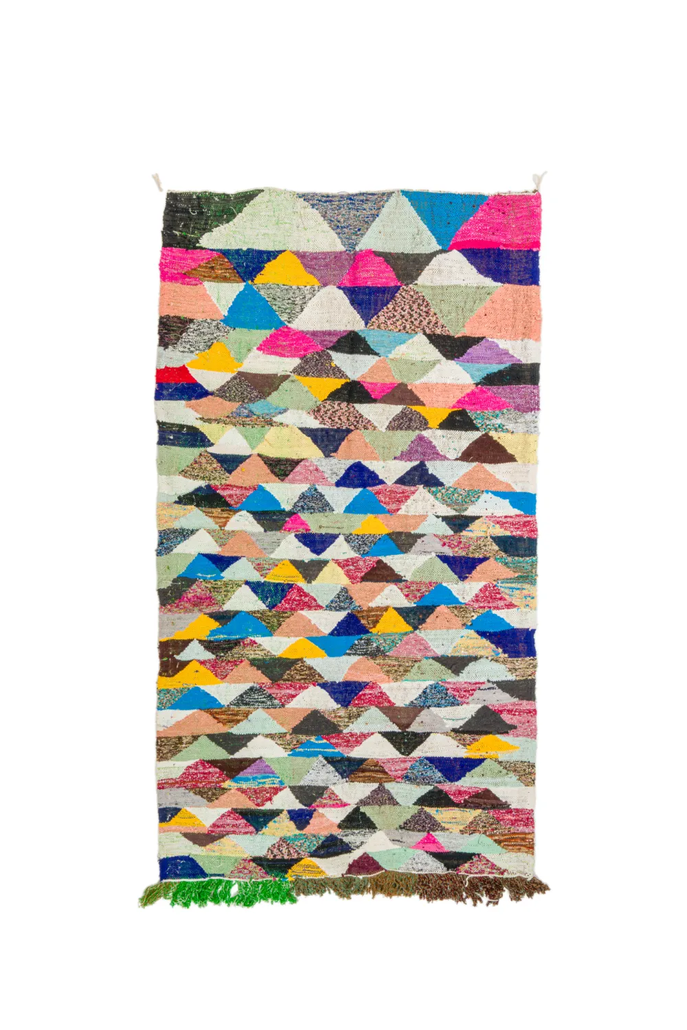 Koberec Berbere Marocký Boucherouite 125 x 225 cm