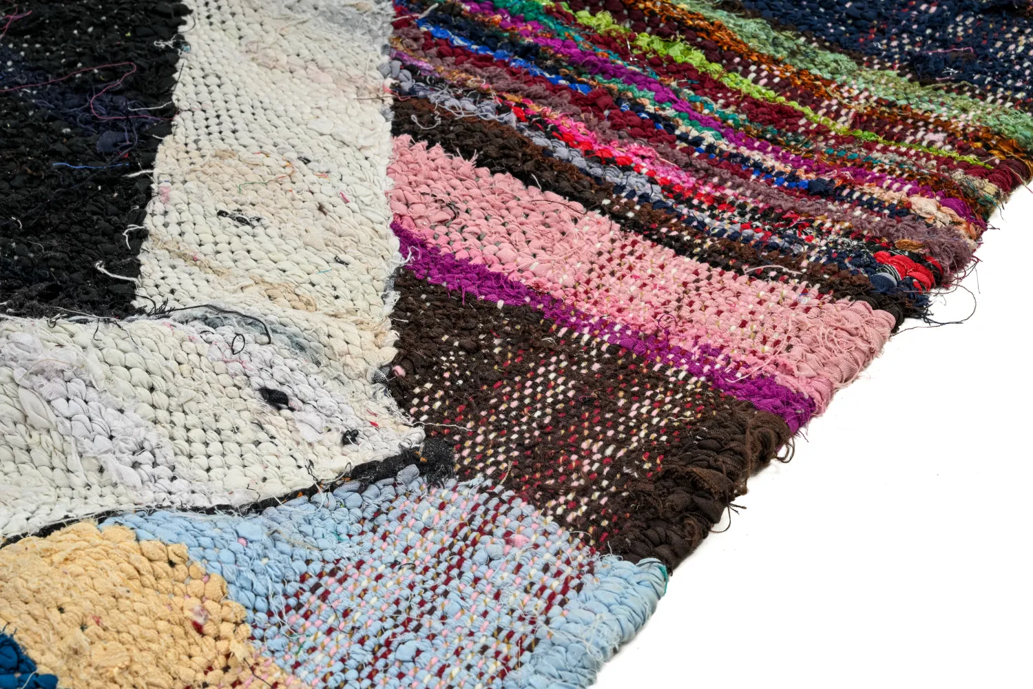 Koberec Berbere Marocký Boucherouite 165 x 290 cm