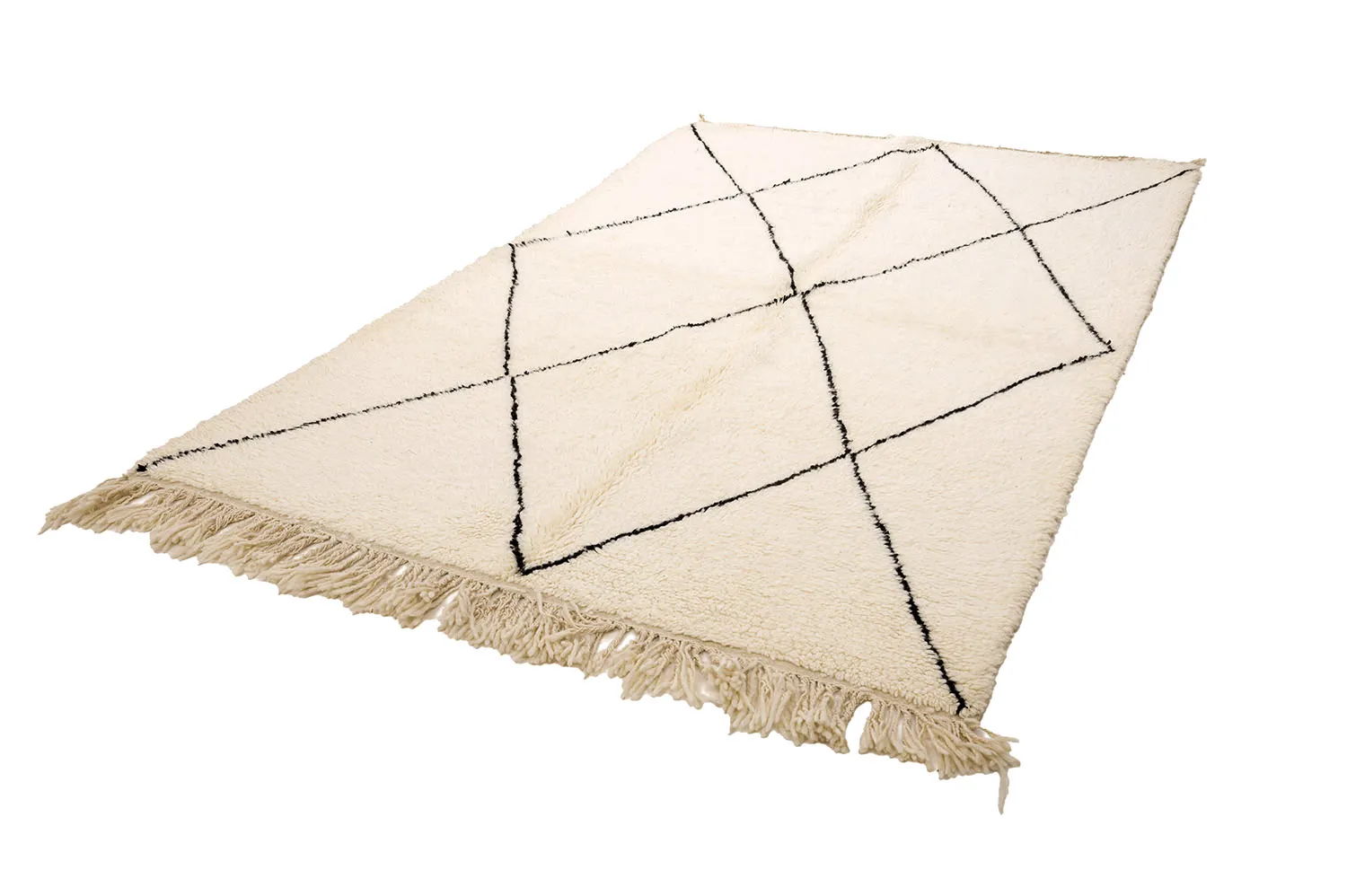 Koberec Kilim Marocký Beni Ourain 155 x 265 cm