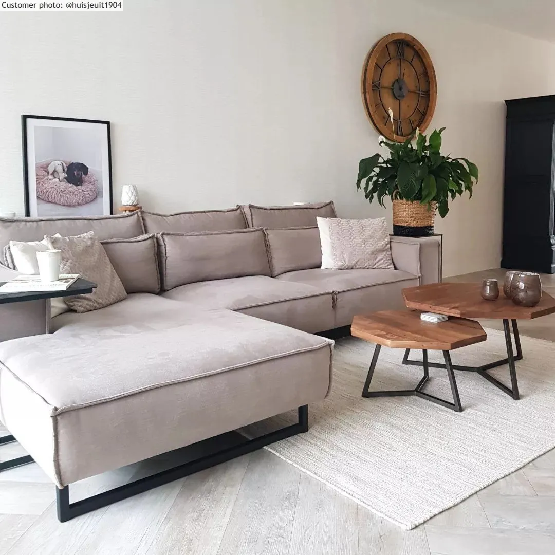 Vlnený koberec - Dhurry (prírodný)