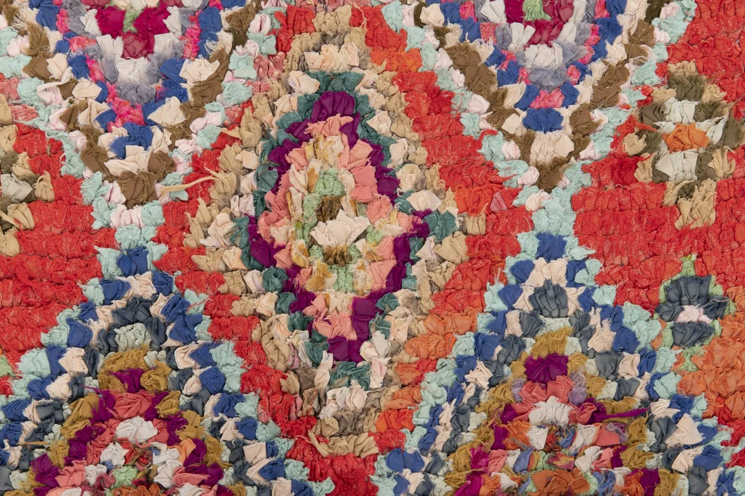 Marockansk Boucherouite-matta 285 x 100 cm