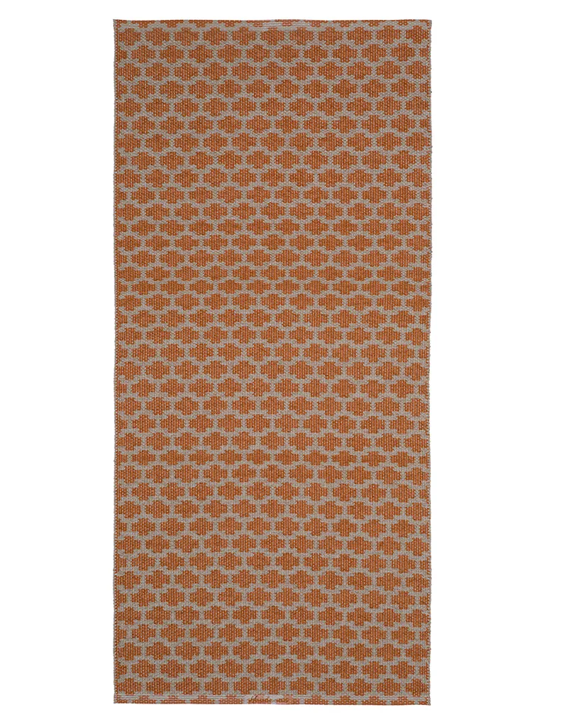 Plastové koberce - Horredsmattan Lexi (oranžová)