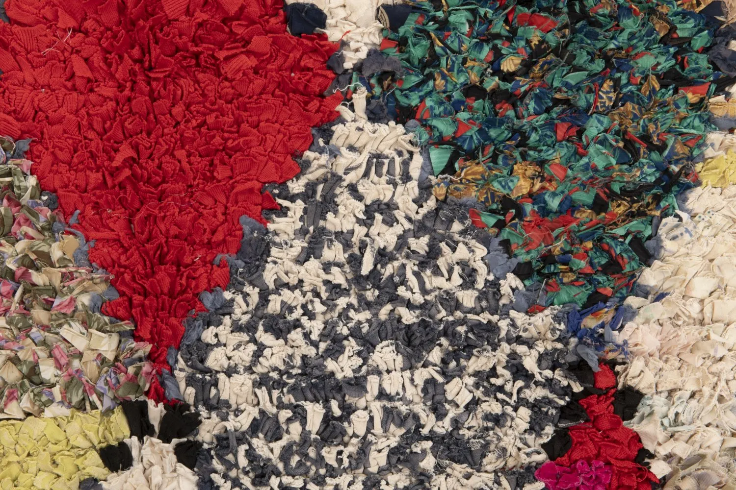 Marockansk Boucherouite-matta 190 x 100 cm
